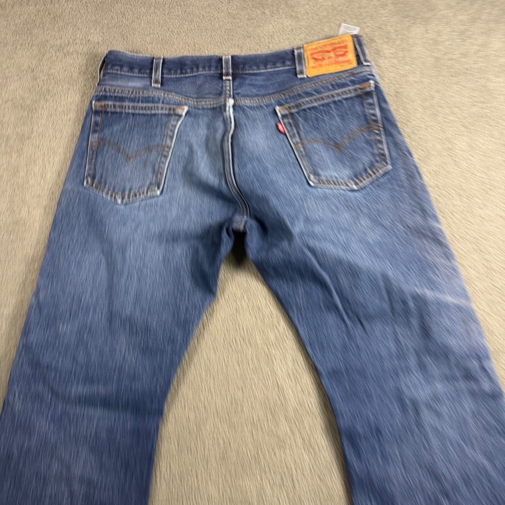 Levis 514 Straight Fit Mens Jeans Medium Wash Blue 36x29 Denim Pants